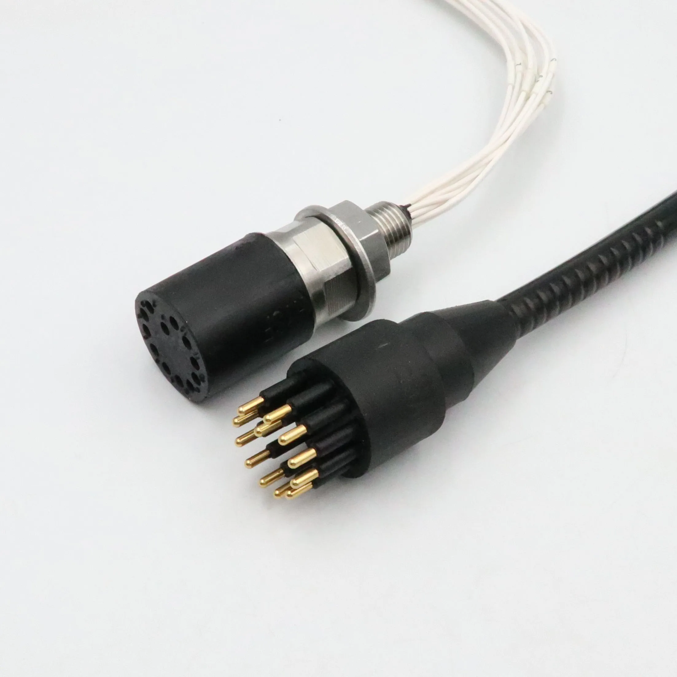 Wet-mate 2-21 Water-tight 12-Pin Micro Circular Connector for Underwater Use