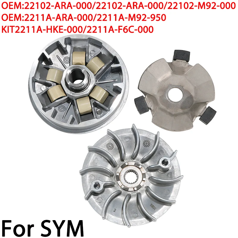 Para sym violoncelo allo 125 violino 125s iii 125i fnx 125 jet 4 14 125 orbital iii 125 sinfonia montagem da roda motriz dianteira da motocicleta