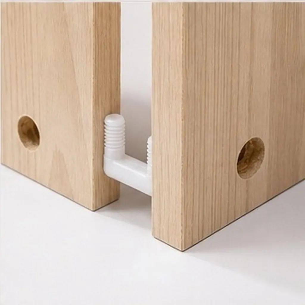 50Pcs U Shape Furniture Connector Brackets High Durability Invisible Connecting Bracket for Home Furniture Joint