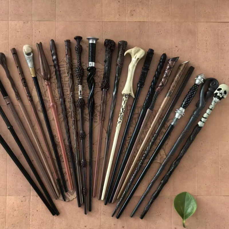 5.Wizard's Choice: Varita mágica con núcleo metálico esencial para regalos festivos (Halloween/Navidad), ¡el mejor accesorio para actuaciones!