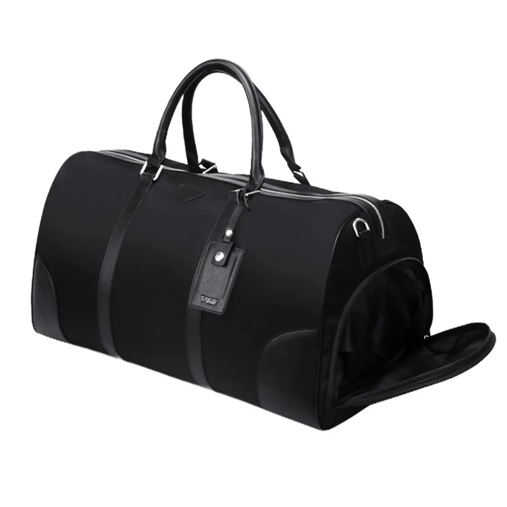 PGM Golf Clothing Bag 1.2kg Ultra-light Independent Golf Shoe Bag for Men and Women High-end Nylon Pu Clothing Bag YWB024