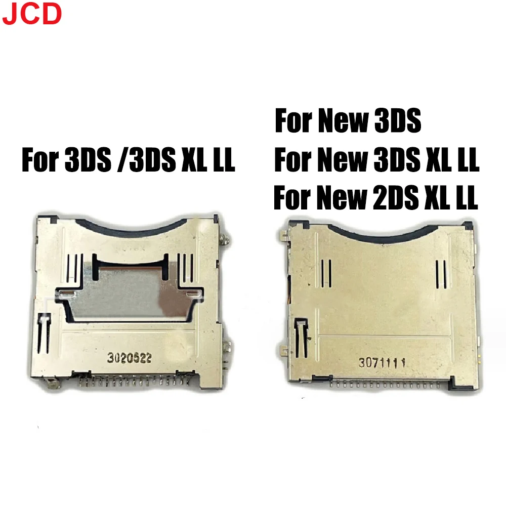 

JCD 1pcs Original For New 2DS New 3DS New 3DS XL LL Console Card Socket Reader For 3DS 3DSXL 3DSLL Game Cartridge Slot Accessory