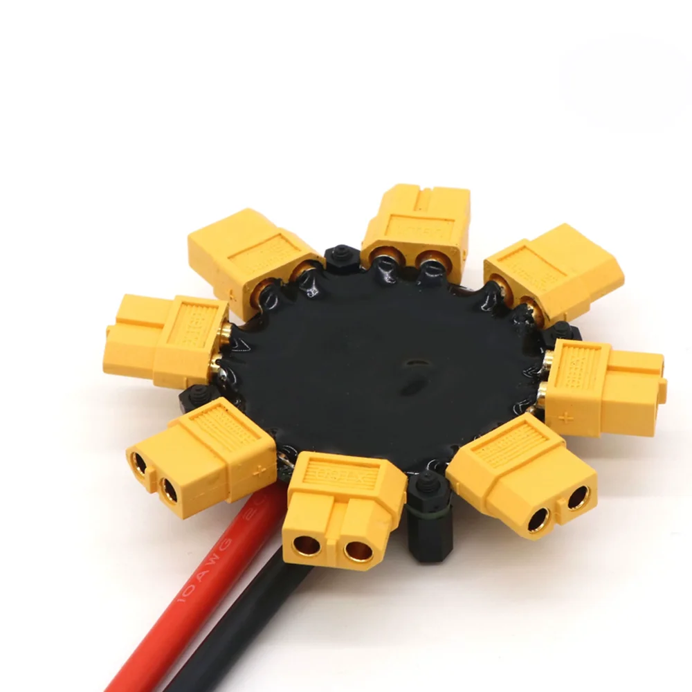 Para EFT alta corriente 200A tablero de distribución de energía cableado PDB 7oz para 8 ESC agricultura protección de plantas Drone máquina antiniebla