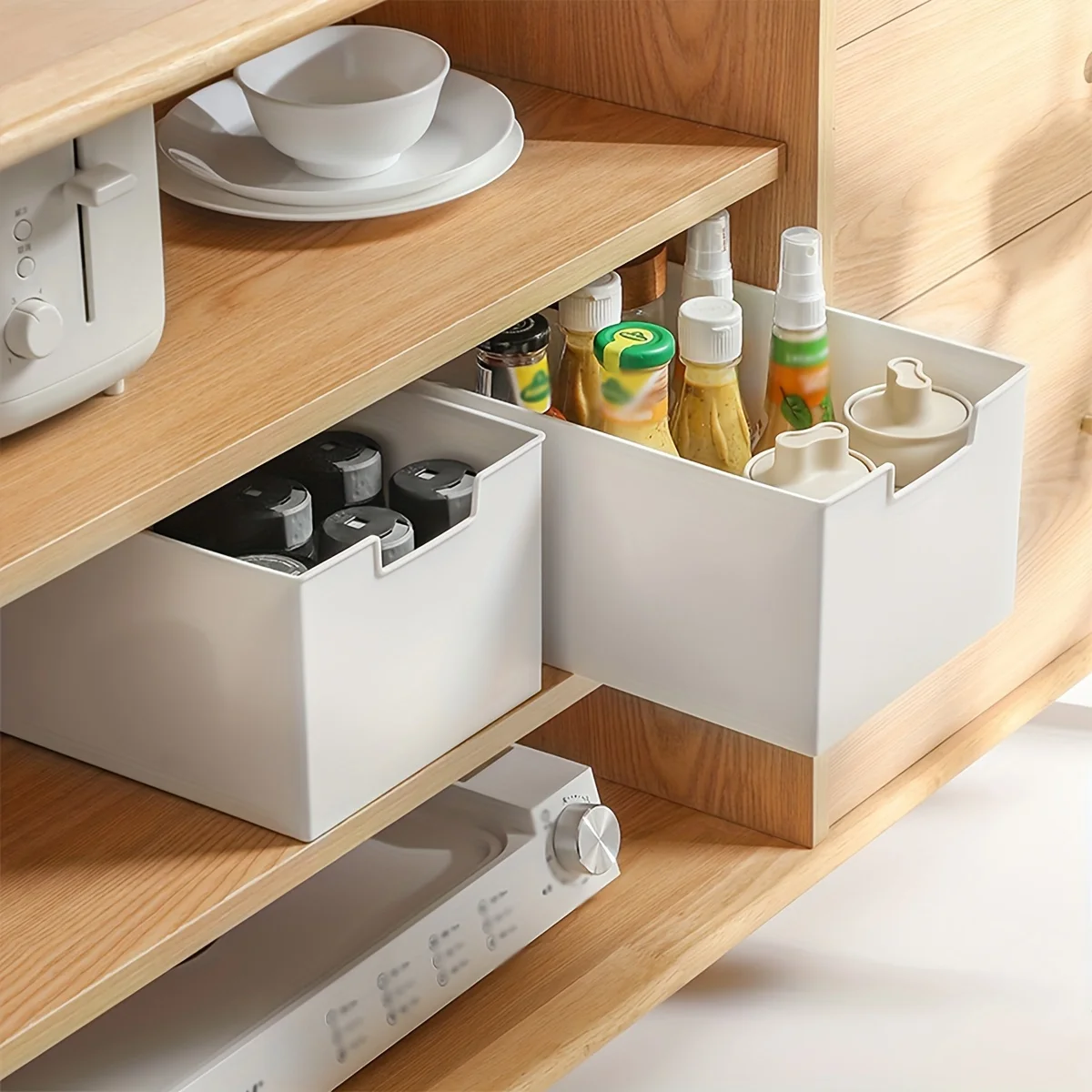 All-In-One Drawer Organizer For Kitchen, Bathroom & Bedroom - Easy Install