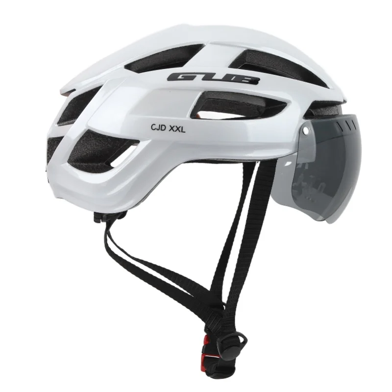 

CJD XXL велосипедный шлем для взрослых, велосипедный шлем с USB перезаряжаемым задним фонарем, съемные магнитные очки для мужчин и женщин, велоспорт