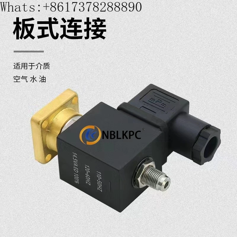 

Screw air compressor solenoid ODE intake valve loading valve control valve 220V 24V two position two-way