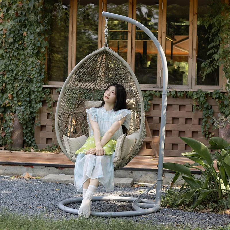 Popular Outdoor Garden Hanging Egg Chair Swing Chair