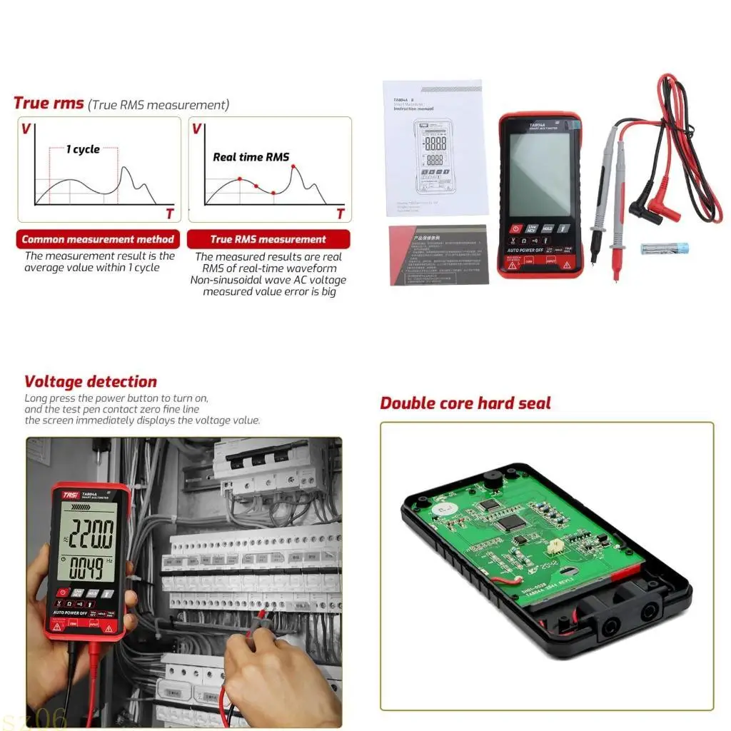 Q2Q4 for Smart Digital Multimeter Mini Display Voltmeter LCD Capacitance