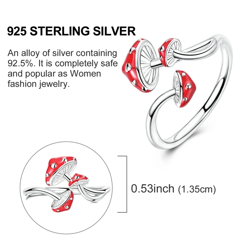 Original 925 Sterling Silver Celtic Knot Cross Open Rings For Women Girls Jewelry Birthday Anniversary Gifts - view 5
