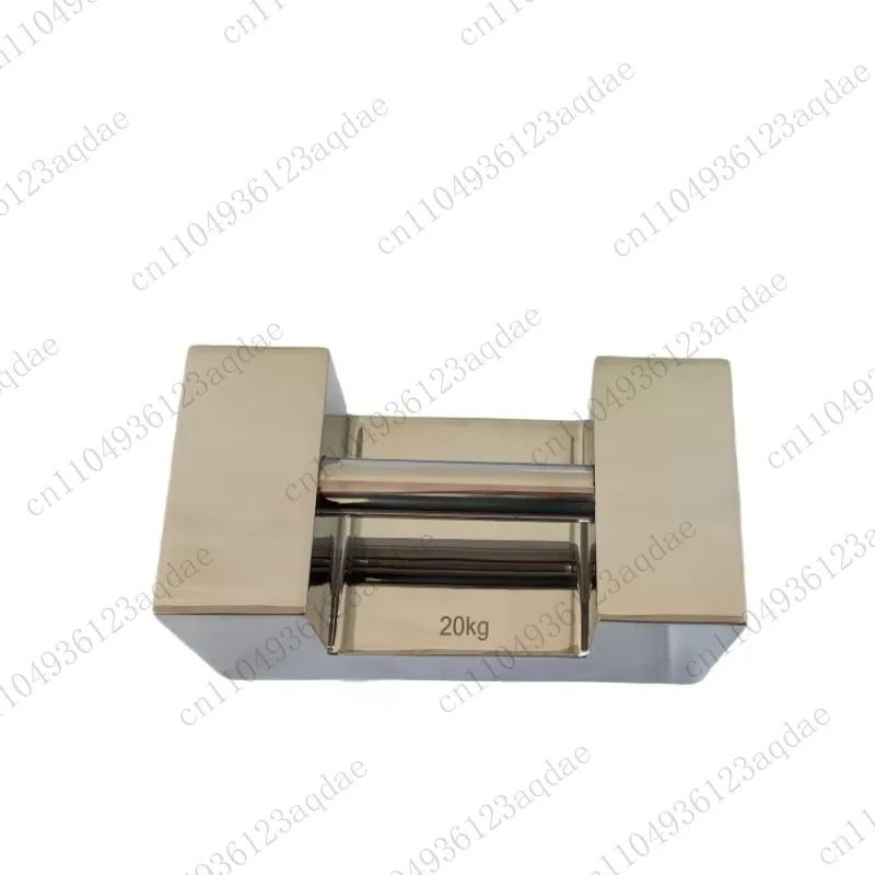 Stainless Steel Rectangular Weight Calibration For Metrology Laboratories M1 25kg Weight Handle Test Weight
