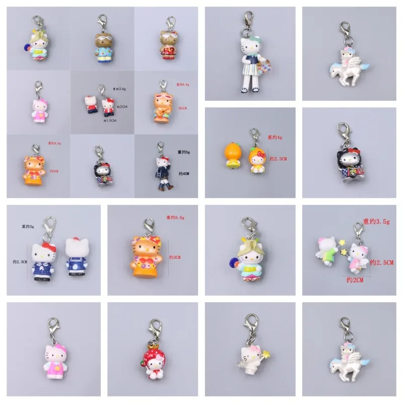 

Hello Kitty Keychain Cute Couple Gift Cartoon Anime Kawaii PVC Women Accessories Children Toy Girl Student Gift Doll Wholesale