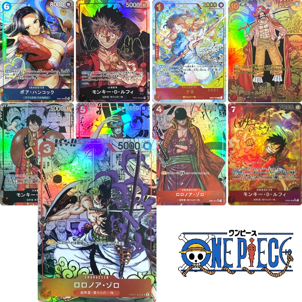 

ONE PIECE OPCG персонажи аниме Sabo Gol D Roger DIY Домашняя бронзовая текстура Игровые игрушки Коллекционная карта Рождественский подарок на день рождения