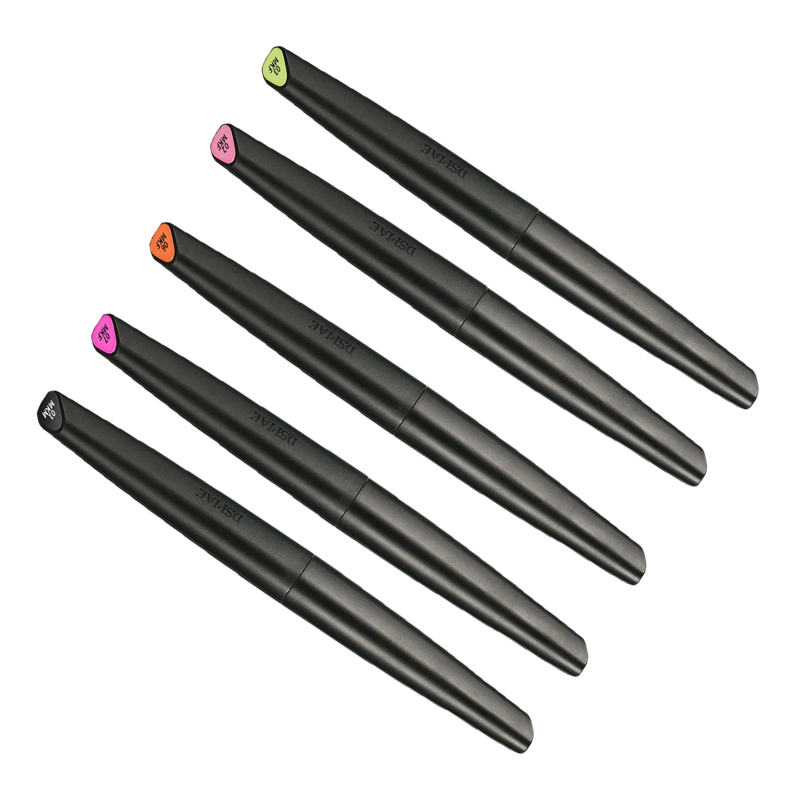 DSPIAE Brush Pen ERASER PENS 7/8/12 Colors Environment-friendly Water-based Soft Head Marker Base Color Fluorescent Color