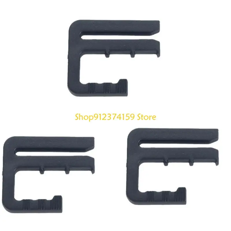G5AE Easy to Use Waist Adjuster Set Of 3 Metal Waist Fitness Clip For Loose Pants Jeans Waist Tightener Cinching Tool