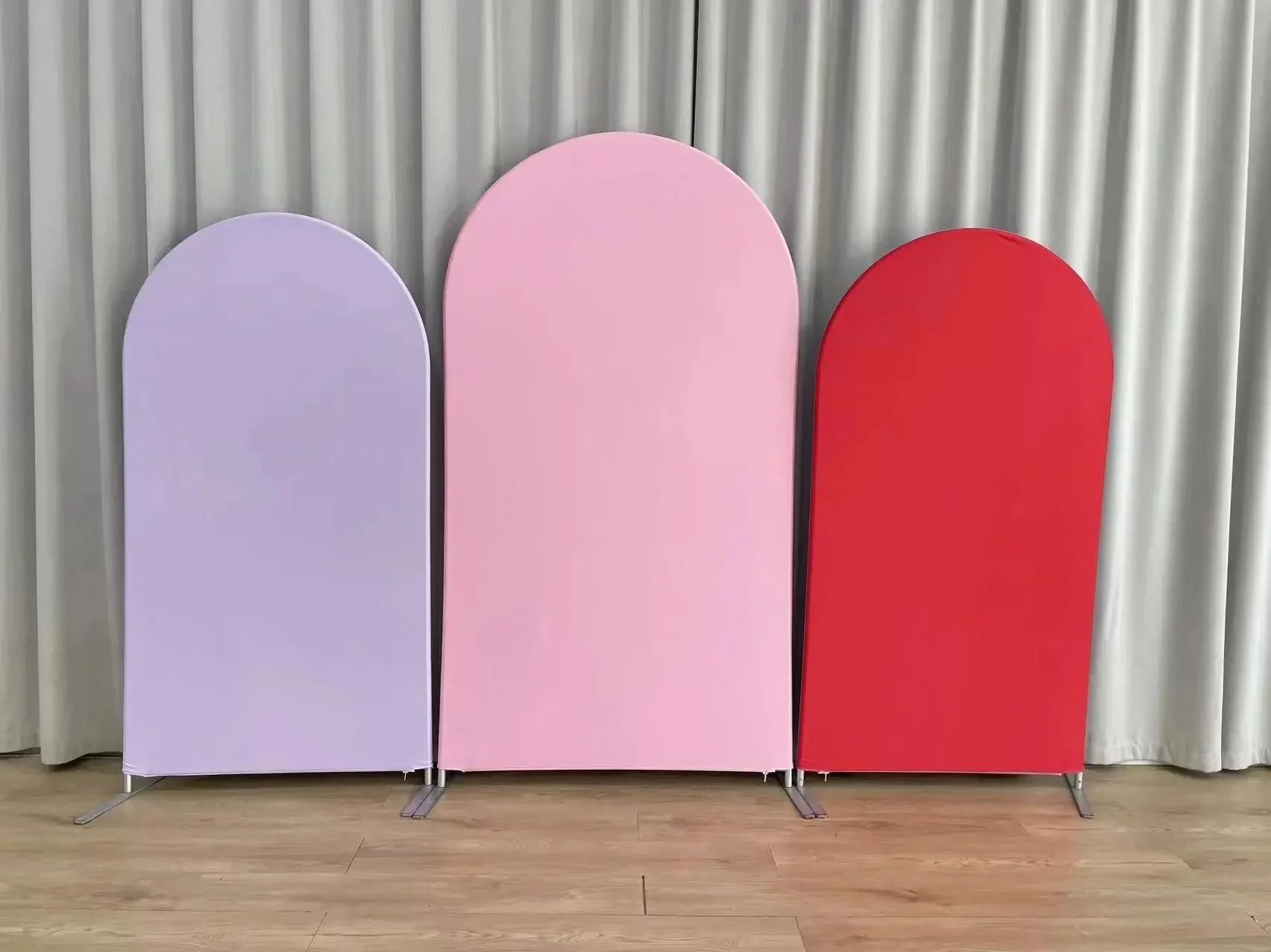 

3pcs of Solid Color Cover Arch Stand Backdrop Wedding Birthday Decoration Balloons for Bluey Party Supplies Baby Shower,spandex