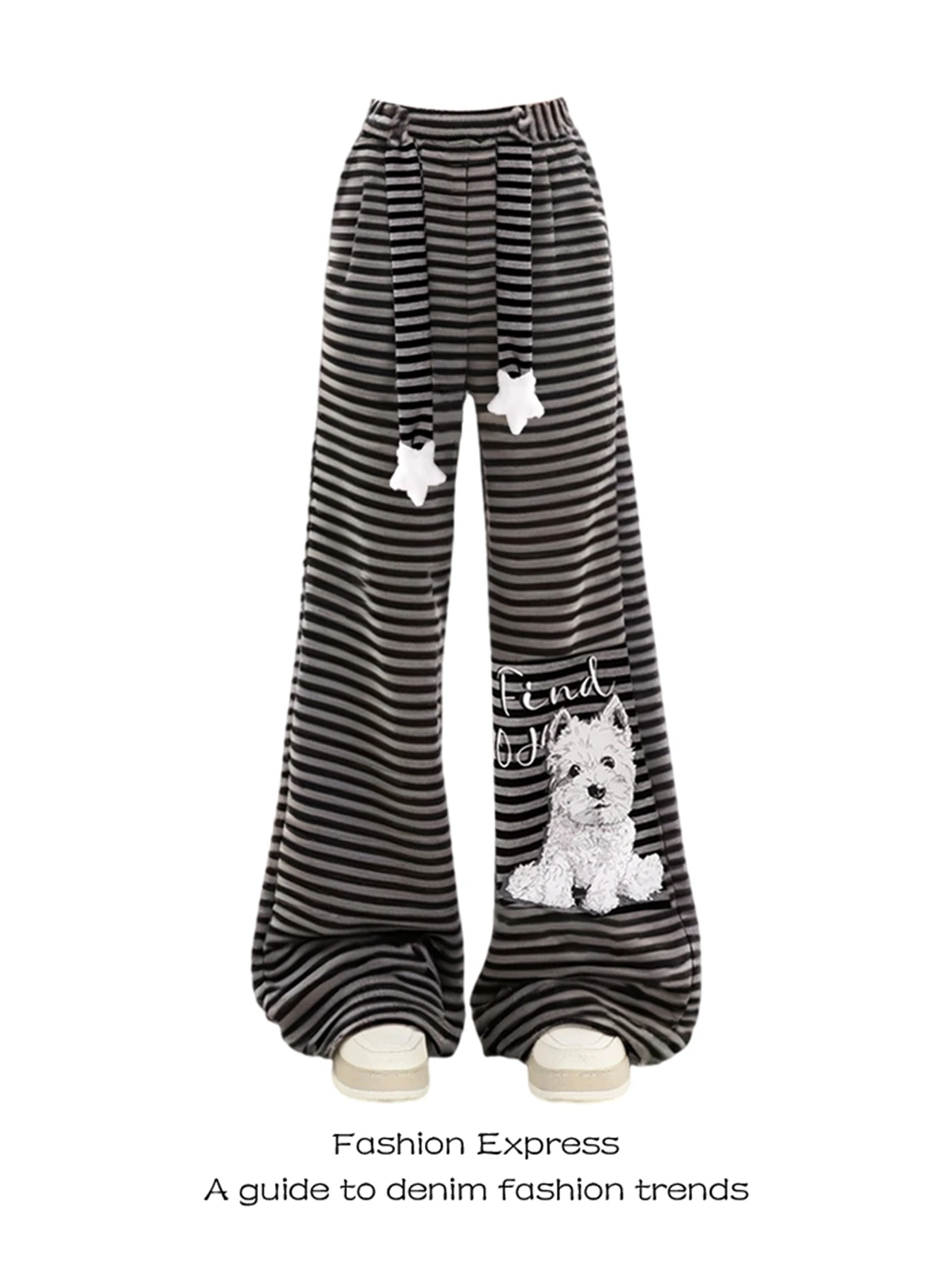 

Женские мешковатые джинсы в полоску Y2k, винтажные джинсовые брюки в стиле Харадзюку, японский стиль 2000-х годов, джинсы-бойфренды-карго, осенние брюки