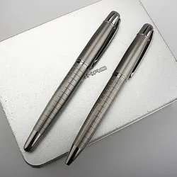 Luxury Heavy Feel Metal Ballpoint Pens School Business Office Signature Roller Pen Writing Ballpen Student Stationery Supplies
