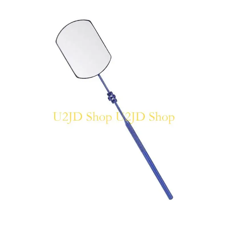 U2JD Urocze lustro rzęsowe Odłączane lustro rzęs ze stali nierdzewnej, rozszerzenie rzęs Przenośne lustro makijażu dla kobiet