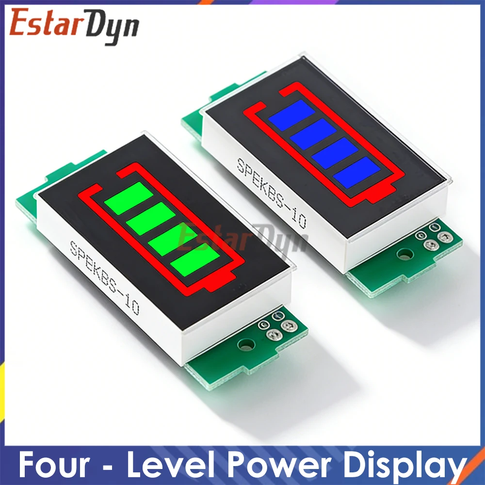 1-8S 1S/2S/3S/4S Single 3.7V Lithium Battery Capacity Indicator Module 4.2V Display Electric Vehicle Battery Power Tester Li-ion