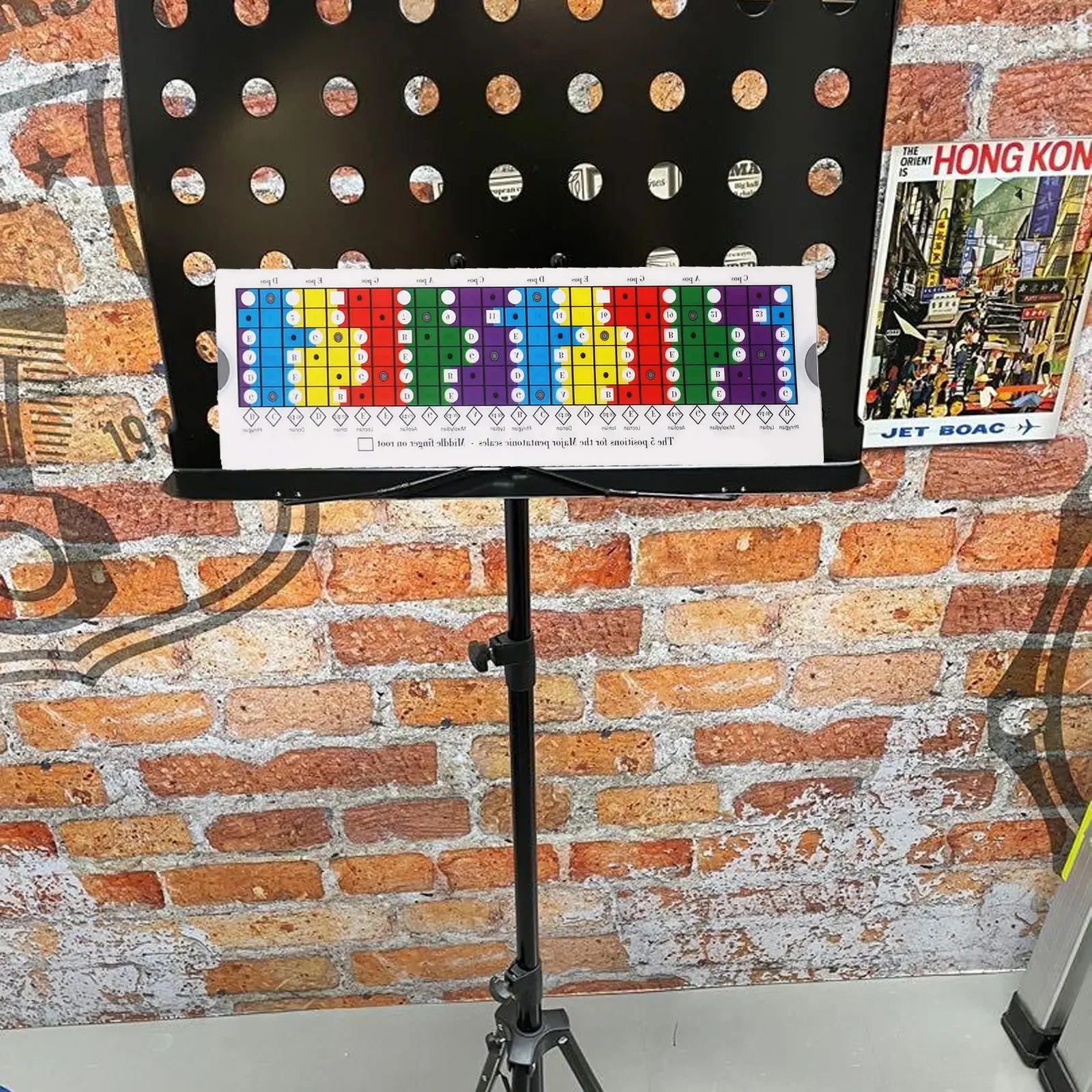 Sliding Ruler For Guitarists To Practice Pentatonic And Diatonic Scales Ideal Tool For Beginners And Advanced Players