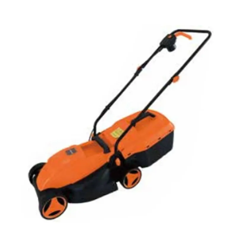 

Adjustable height position high torque 1000 watt lawn mower with powerful motor, two-point safety switch lawn mower