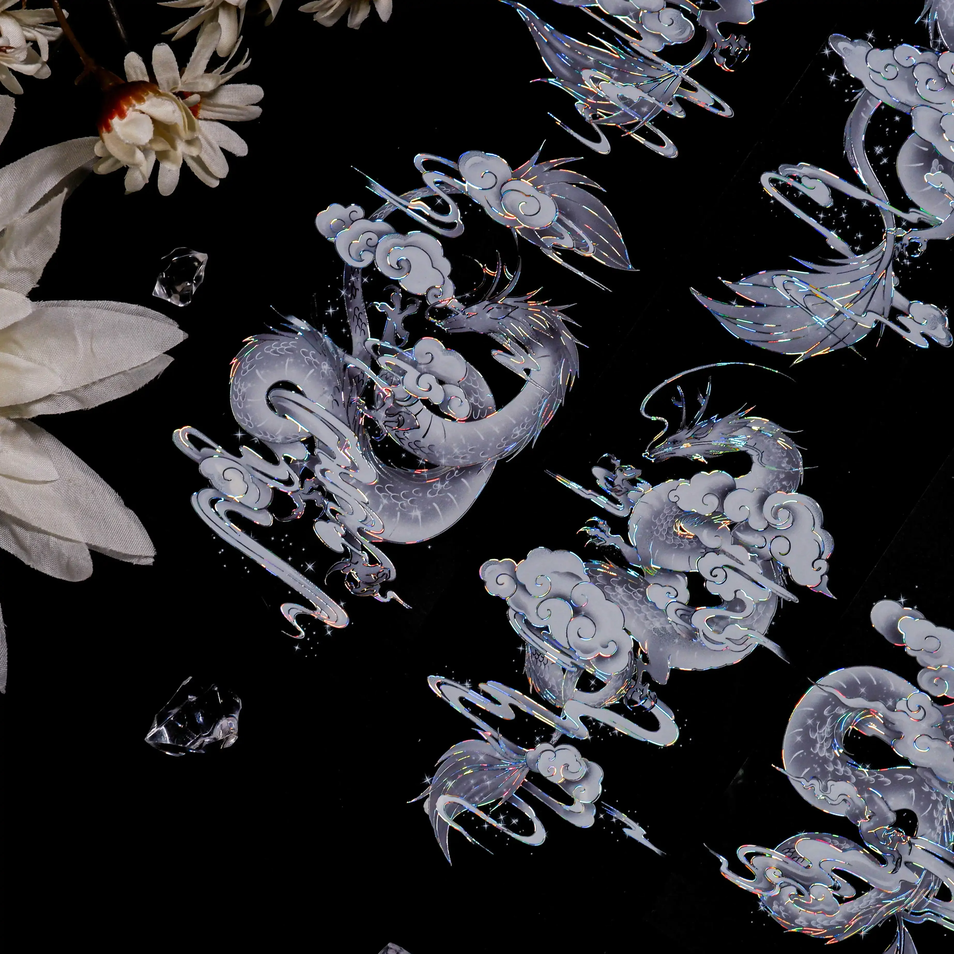 Dragon Ancient Style Washi PET Tape