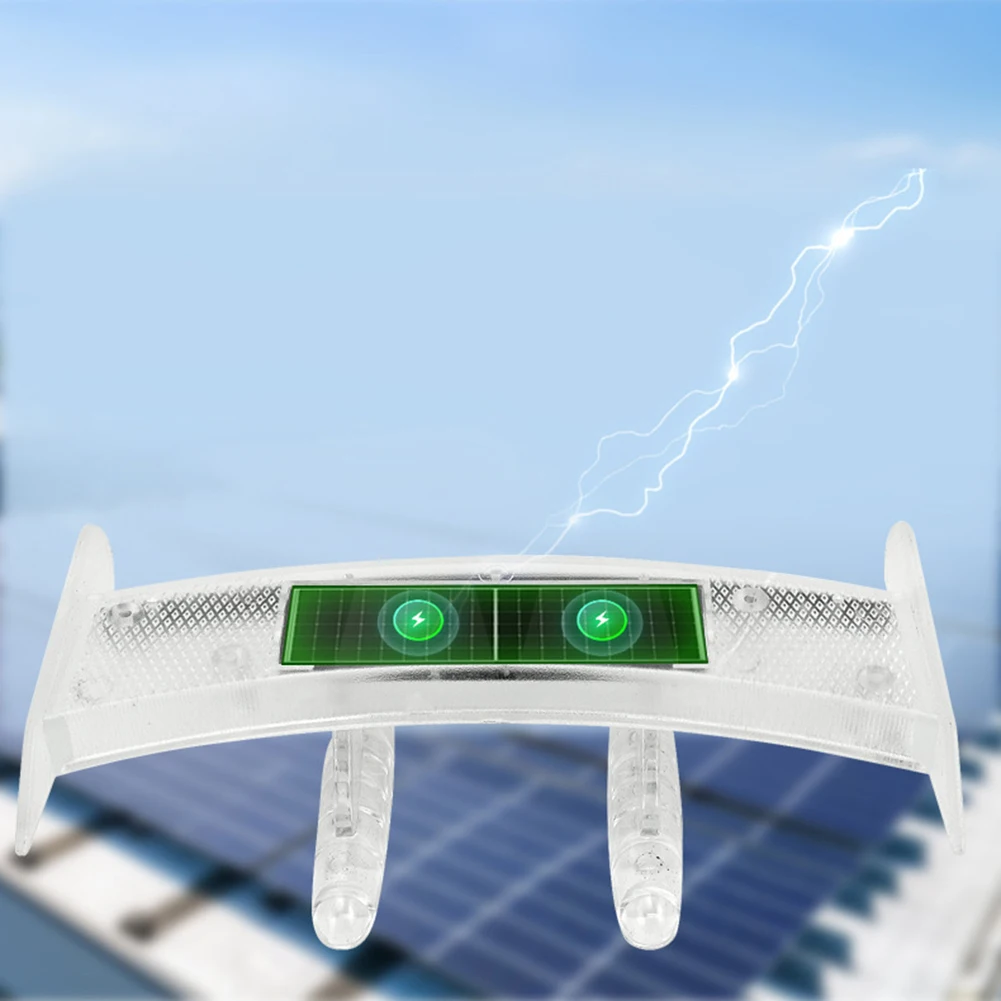 

Solar Powered Car Rear Spoiler Tail Light with LED Flashing and Waterproof Features for Vehicle Safety and Style