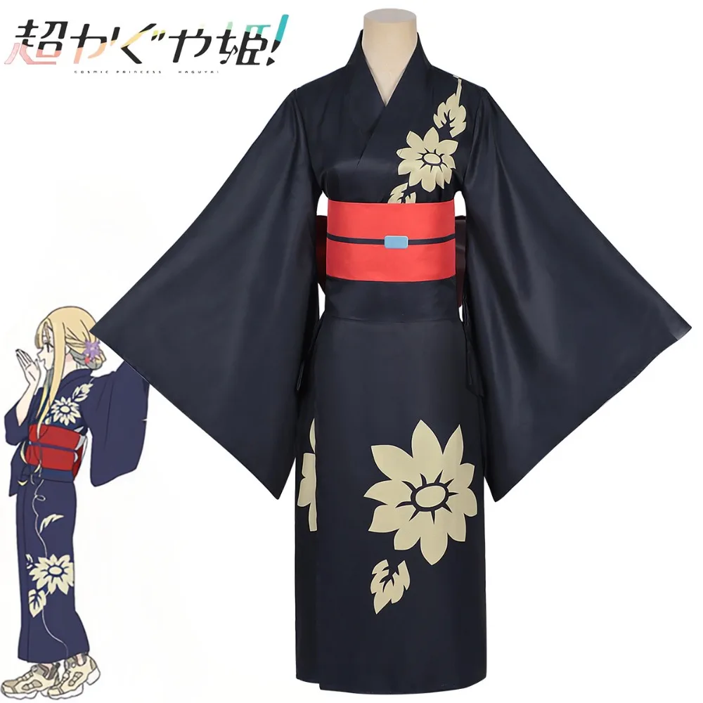 

Chou Kaguya Hime Kaguya Kimono Cosplay Costume Women Anime Outfit Comic Con Halloween Stage Performance Outfit