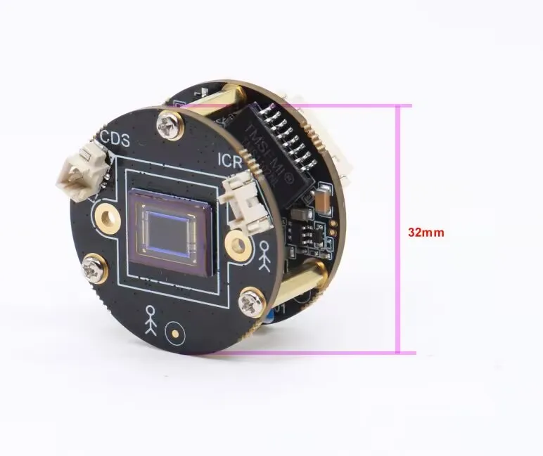 

SMTSEC 2024 New CCTV IP Camera MODULES 1/2.8" IMX675+Hi3516CV610 1944P Lens Cs Mount or M12 Mount(Optional) WebRTC