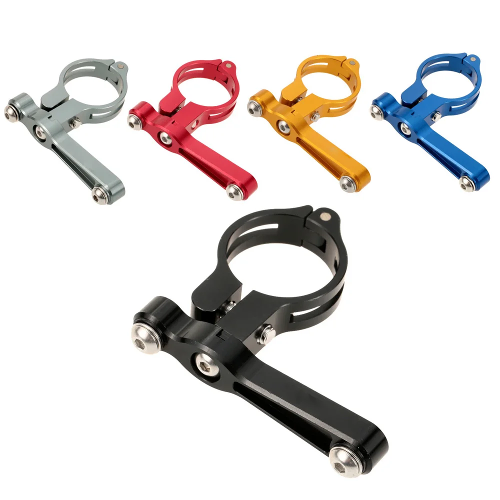 1pcs Bike Cycle Water Bottle Cage  Aluminum Alloy Conversion Bracket Bike Water Cup Rack Clip Mount Adapter Bike Accessories