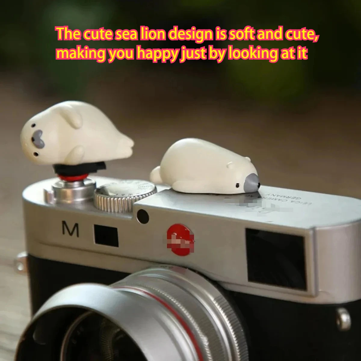 كاميرا غطاء الحذاء الساخن فلاش حامي غطاء لطيف الكرتون لينة الحيوان كسول أسد البحر لكانون فوجي لايكا نيكون سوني A7 A6400 ZVE10