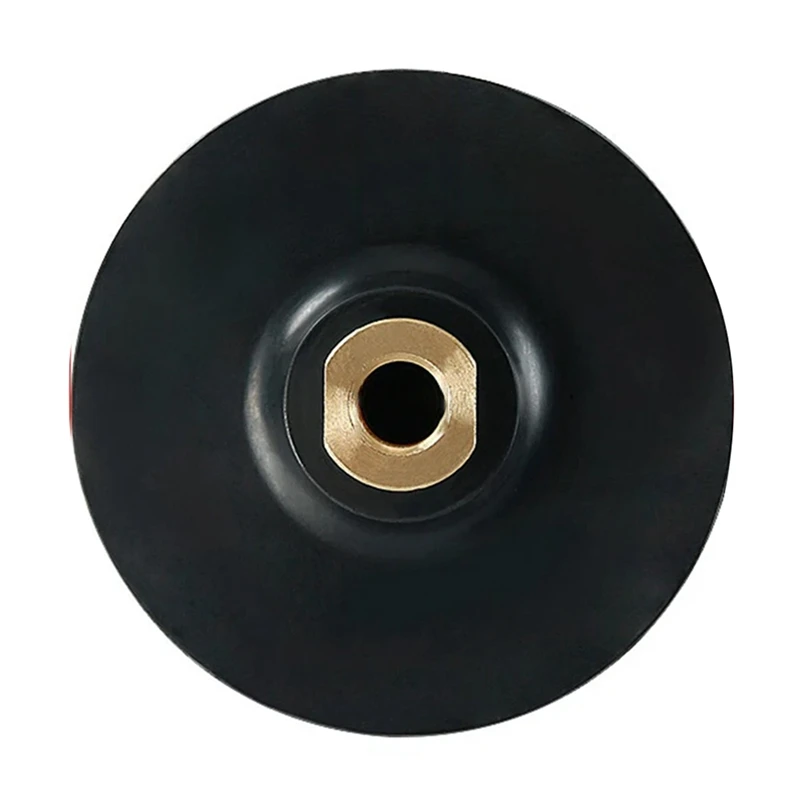 

Rubber Backing Pad Polishing Grinding Disc Holder For Angle Grinder M14 Abrasive Self-Adhesive Grinding Backing Pad 4In Durable