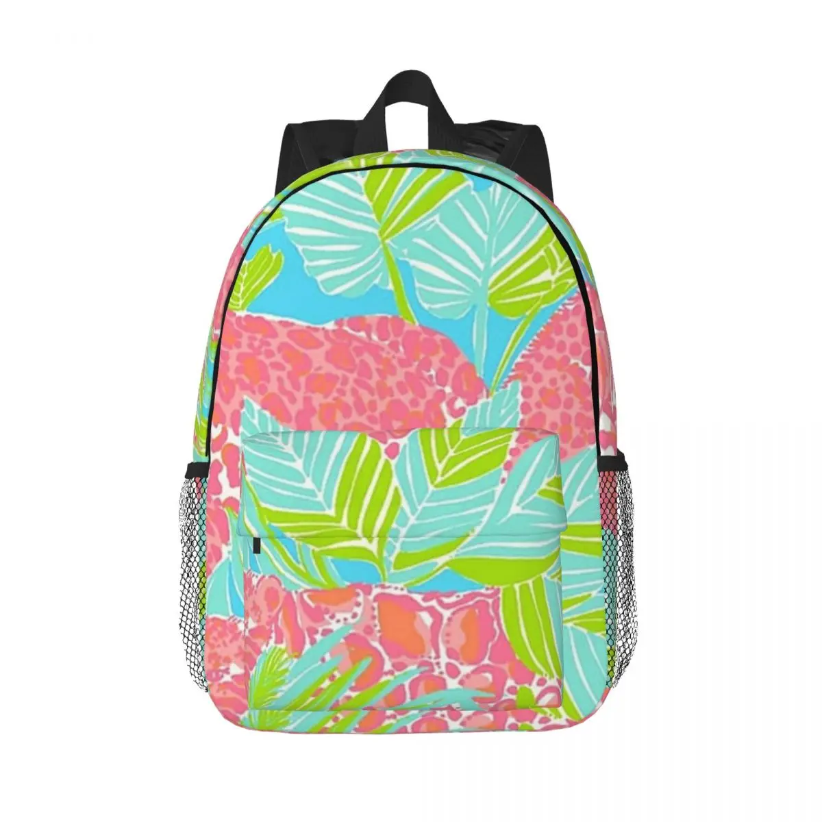 

Lily Pulitzer Backpacks Boys Girls Bookbag Fashion Students School Bags Travel Rucksack Shoulder Bag Large Capacity