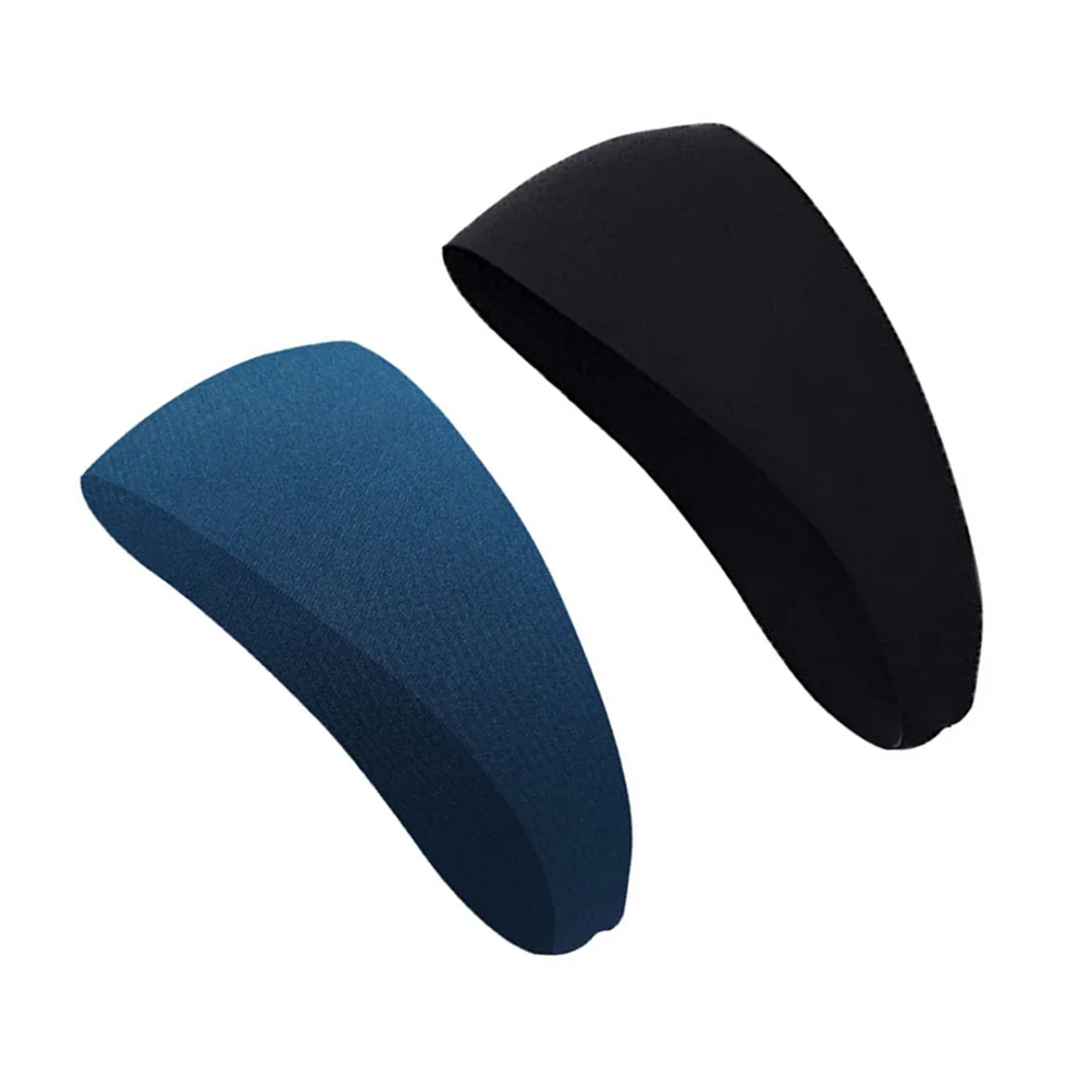 

2 pcs Adjustable Polyester Cloth Headband For Yoga Running Headband For Dressing Fitness Spa Make Up Wrap Reusable
