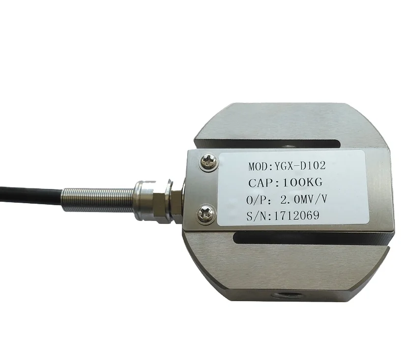 S-type Strain Gauge Weight Sensors Force Transducer Load Cell for Material Strain Testing Food Processing Patient Lifts Tanks