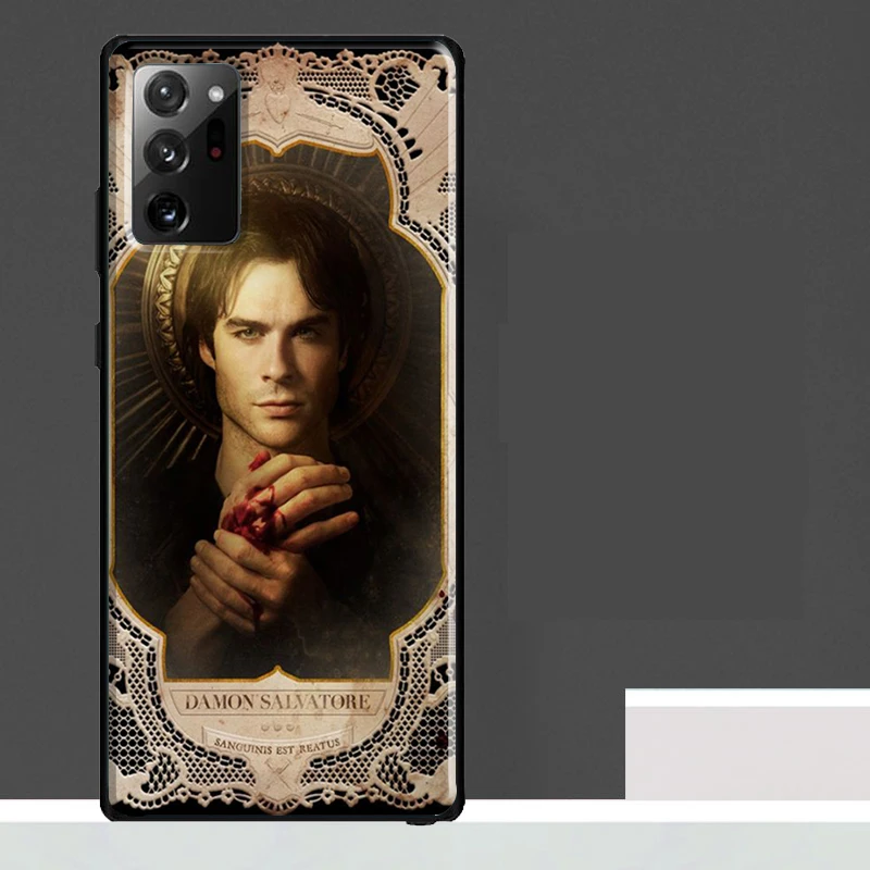 The Vampire Diaries Damon Salvatore Case For Samsung Galaxy S22 S23 Ultra S21 S20 FE S8 S9 S10 Plus Note 10 20 Ultra Cover Shell