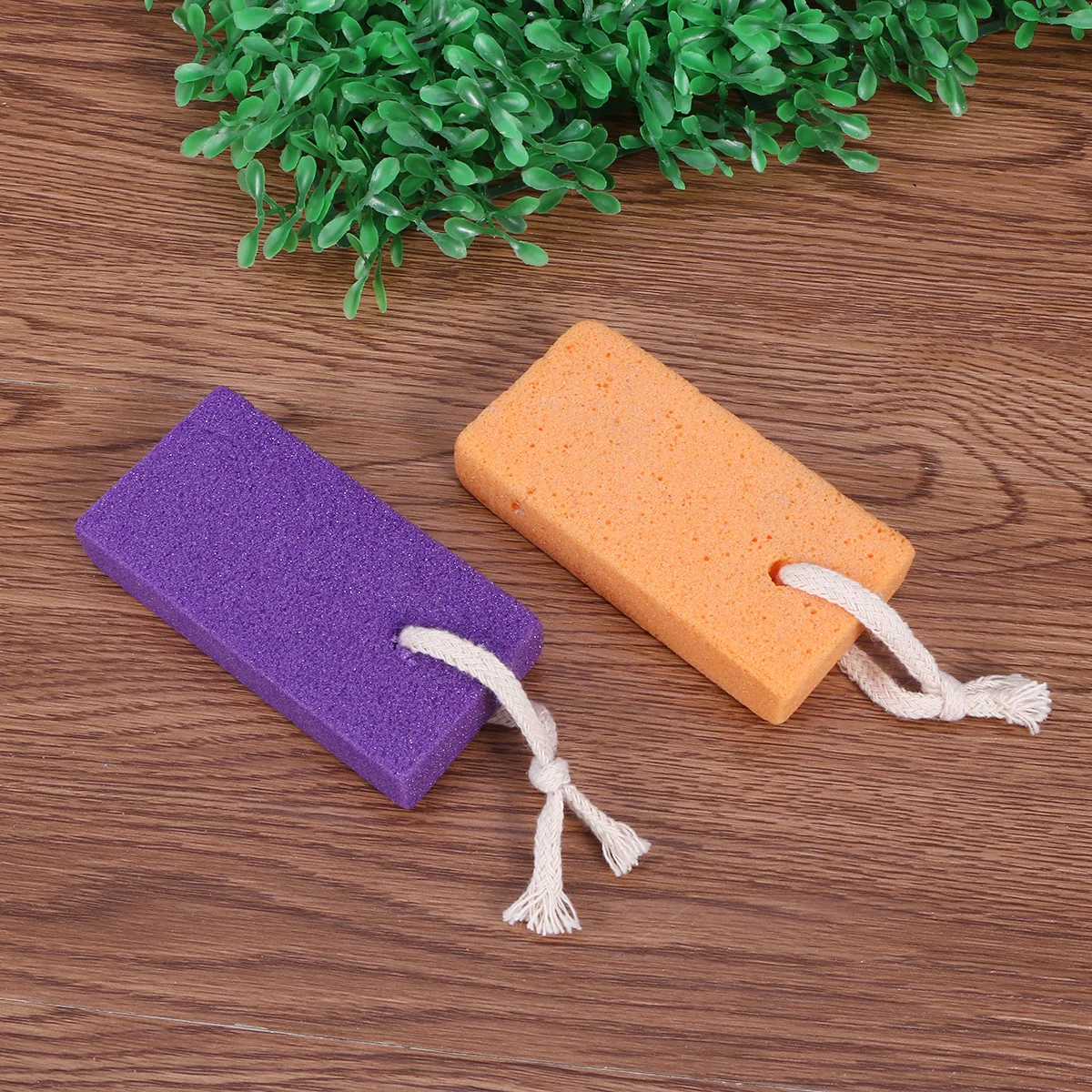 

4pcs Pumice Stone Exfoliating Tool For Dead Skin Removal Rough Grinding Surface Pedicure Foot Care Rubbing Stone Callus Remover