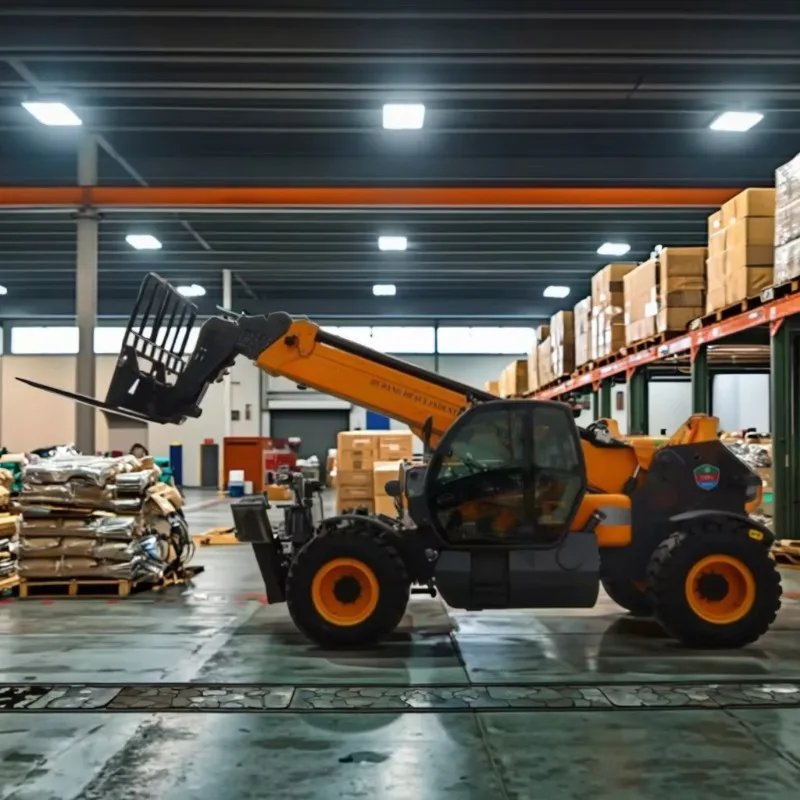 Mini Rotating Telehandlers Telescopic Loader Boom Forklift Tire for Sale Telescopic Handler Forklift