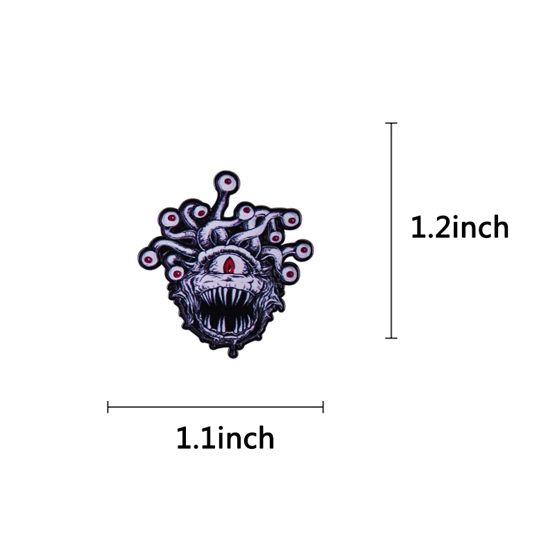 حامل الوحش بروش آر بي جي ألعاب شارة