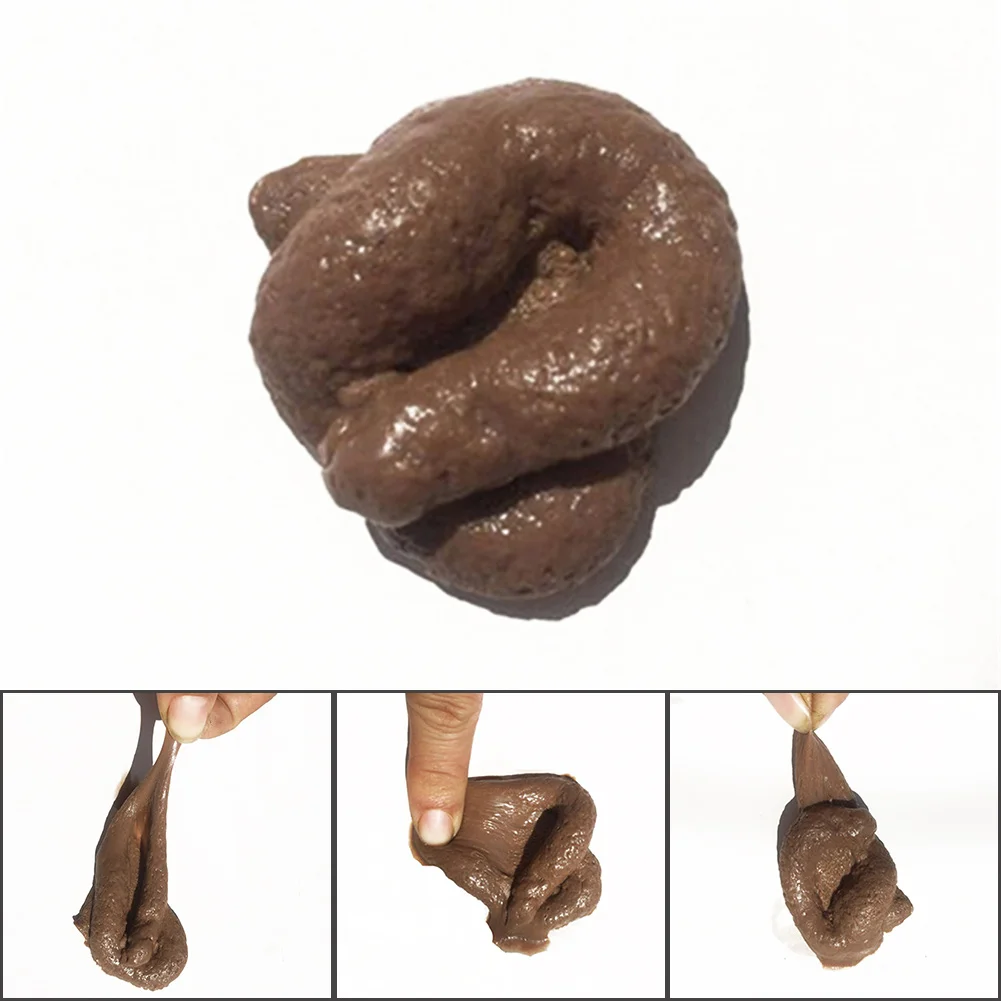 Realistic Poop Fake Human Poop Crap Turd Shit Dog Poop Halloween Trick Props Disgusting Toys Practical Jokes Prank Props