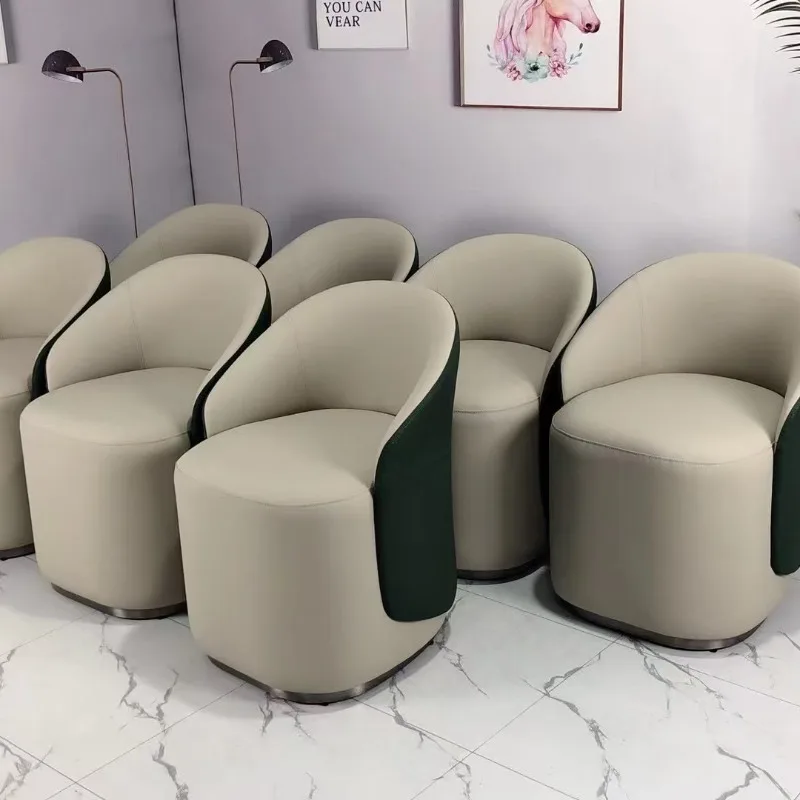 Italian Dining Stools Table Designer Negotiation Model Tea Stools Dressing Elegant Living Room Furniture Le Tabouret XYDZ