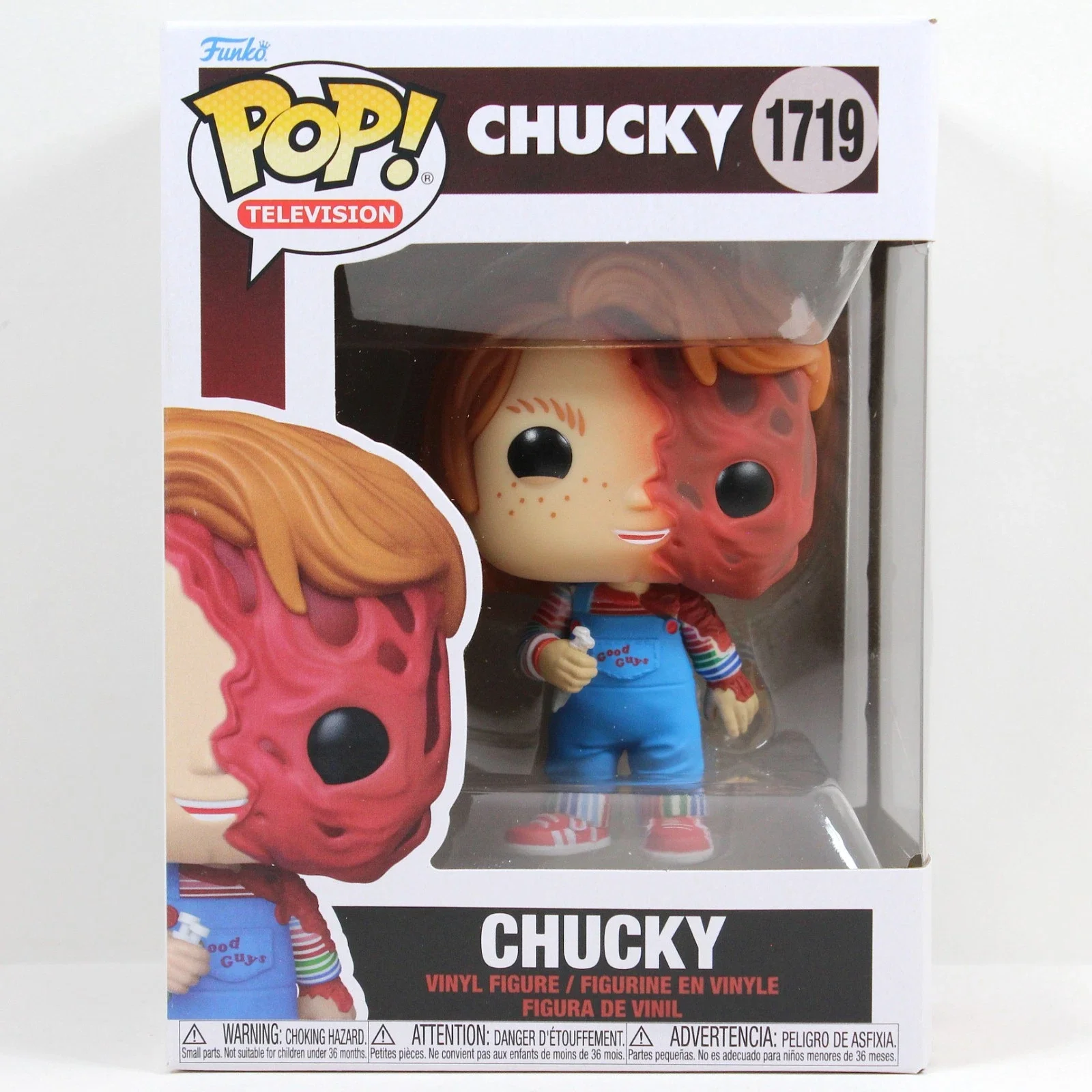 

Horror Film Bride of Chucky Figure Chucky (Melted Face) #1719 FUNKO POP Vinyl Figure Collectible Limited Edition Model Toy Gift