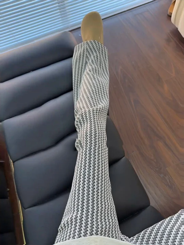 

Мужские брюки American Sle Fibone с широкими штанинами, свободные плиссированные брюки прямого кроя, осенняя модная повседневная одежда