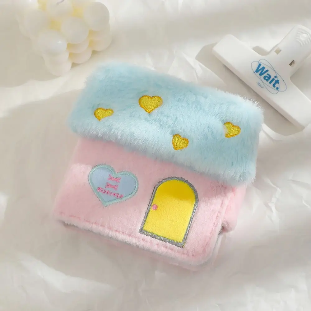 Cute Plush Cartoon Plush Photocard Holder 1 Grids PVC Idol Photo Album Binder Inner Pages Photocards Collect Volume School