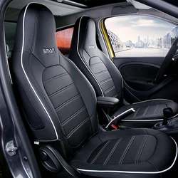 Custom For Smart 453 Fortwo 2019 Car Seat Cover Four Seasons Breathable Cushion Decoration Interior Styling Accessories