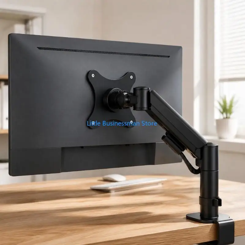 Schreibtisch-Display, magnetischer VESA-Montageadapter für tragbare Monitore, Metallmontageplatte mit Kugelkopf – Detail 5