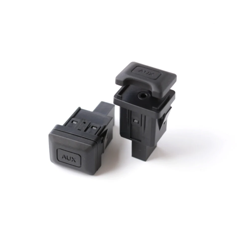 Car CD Radio Stereo 3.5mm Music Auxiliary In Jack Aux Input Cable Adapter For Honda CRV Civic 8 Generation Accord