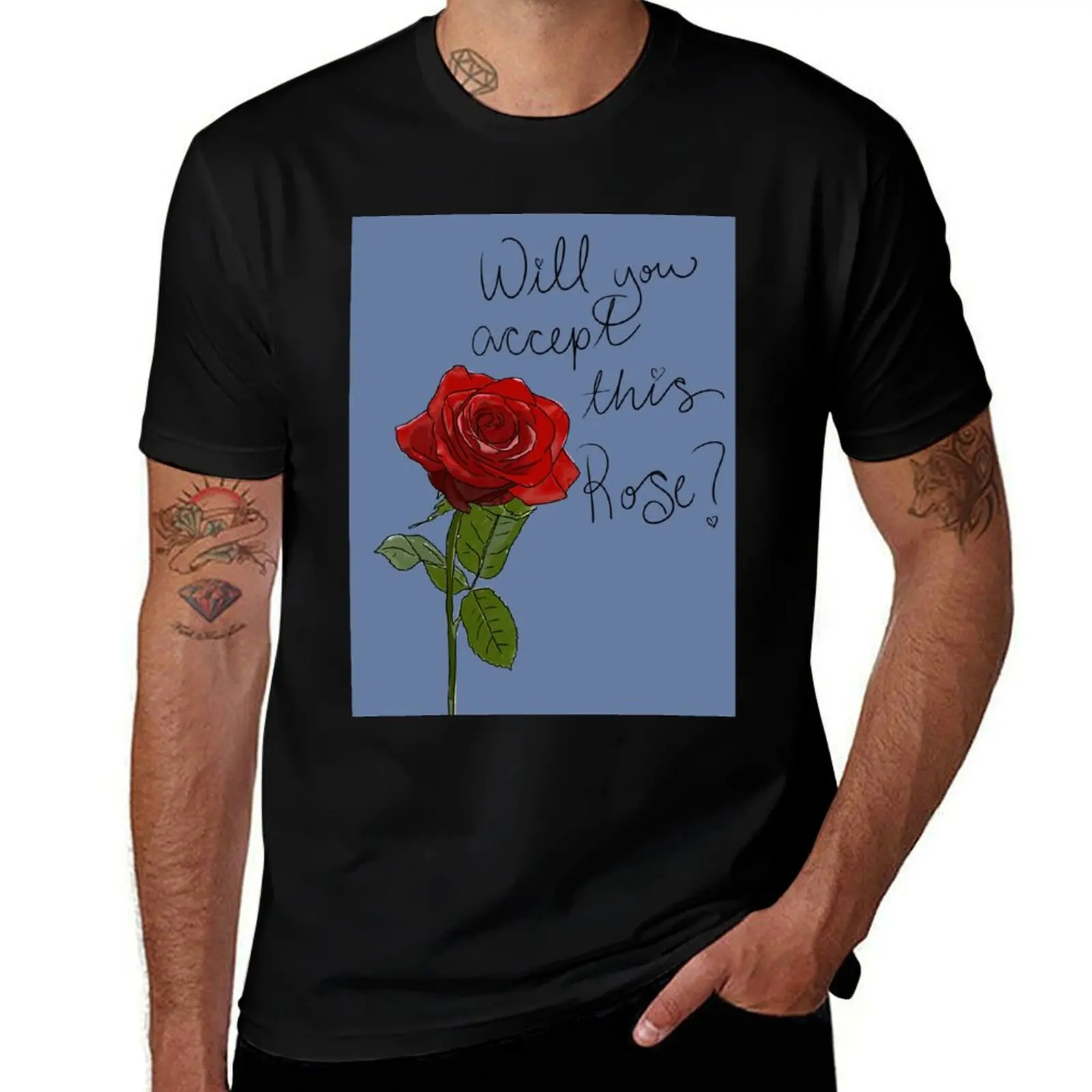 The Bachelor Will you Accept this Rose? 2020 T-Shirt Casual Trendy Short Sleeve T-Shirt