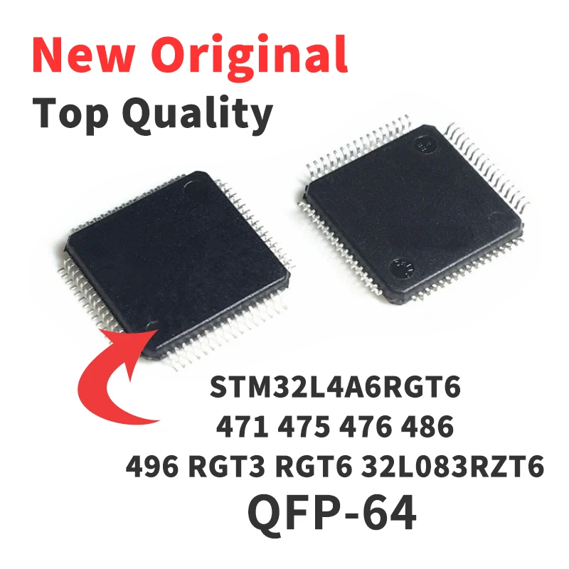 

Чип для ПК STM32L496RGT6 STM32L486RGT6 STM32L476RGT6 STM32L476RGT3 STM32L475RGT6 STM32L471RGT6 STM32L083RZT6 STM32L4A6RGT6