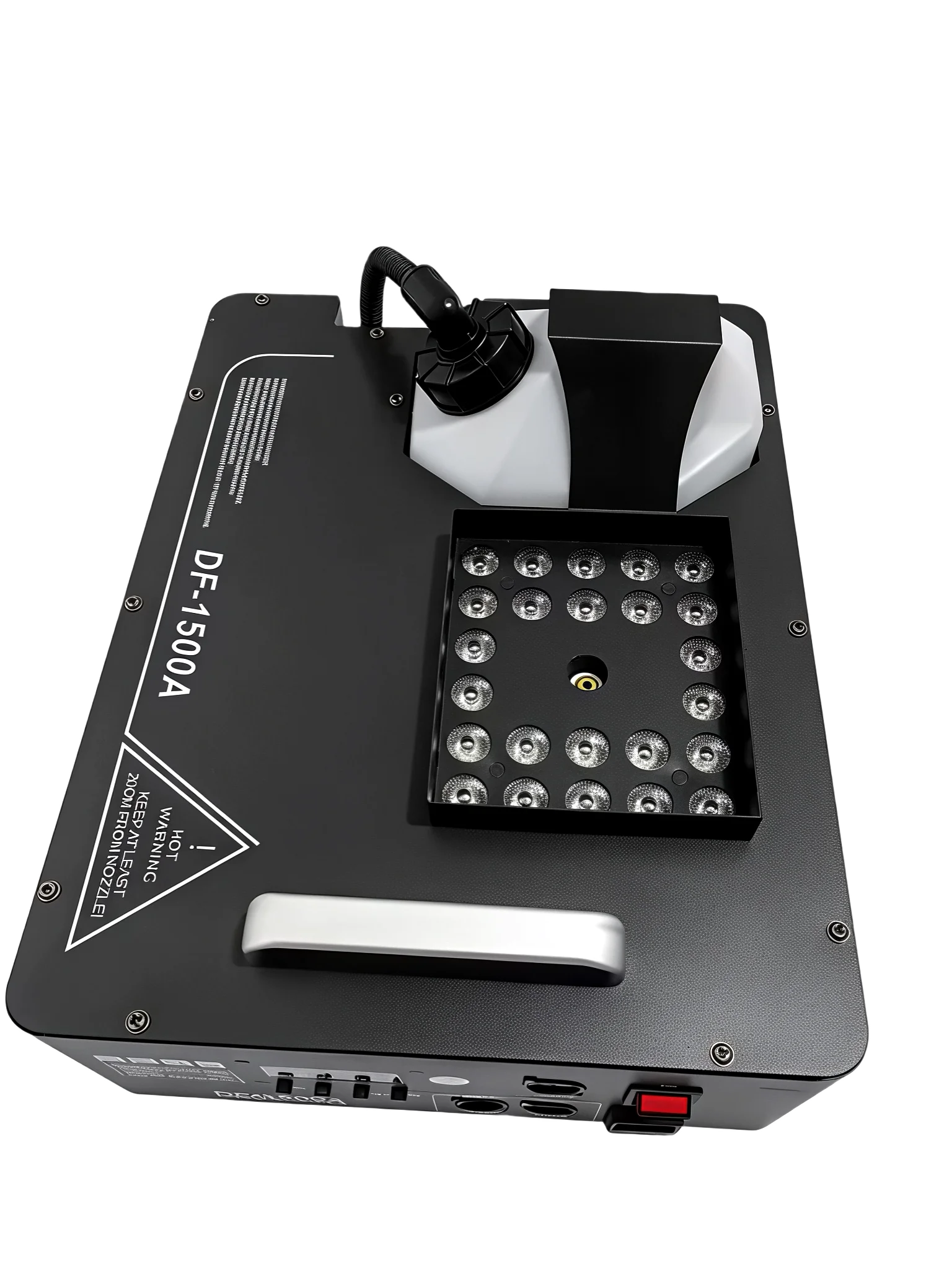 

1500W Laser Lights DMX512 RGB 24LED Fog/Smoke Machine Effect Remote Vertical Sprayer IP33 Aluminum Alloy 6000K